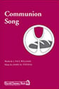 Communion Song SAB choral sheet music cover